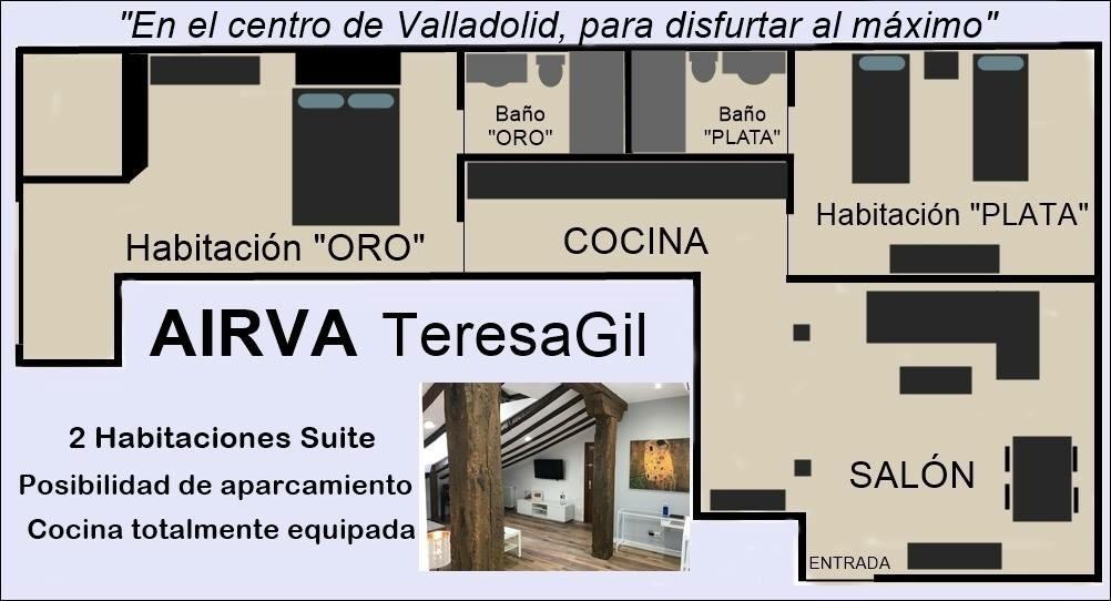 AIRVA: Apartamento Teresa Gil Valladolid Esterno foto